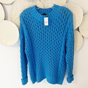 Large NWT Ann Taylor Cable Knit Sweater
